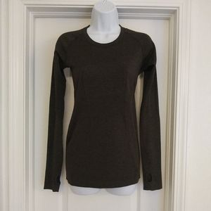 Lululemon Green Workout Lounge Long Sleeve Shirt